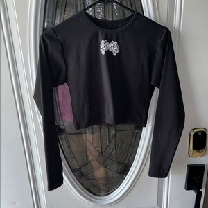 DARC SPORT Long Sleeve Crop Top